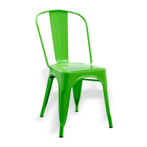 SILLA ESTILO TOLIX VERDE
