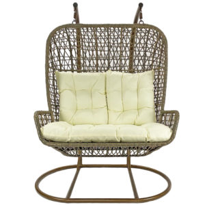 SILLA COLGANTE DOBLE PARA EXTERIORES KW6119
