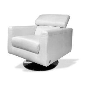 BUTACA NEW TREND CONCEPTS ITALIA PIEL BLANCO