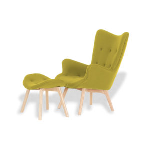 BUTACA CON REPOSAPIES – GREEN