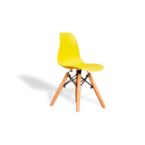 SILLA ESTILO EAMES YELLOW KIDS