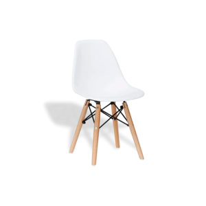 SILLA ESTILO EAMES WHITE KIDS