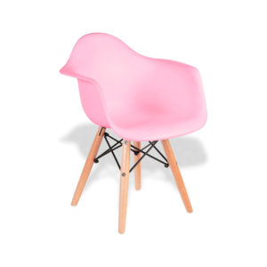 SILLA ESTILO EAMES PINK KIDS