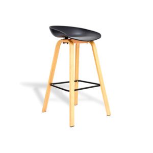SILLA TENDEZA MOBILIA NEGRO