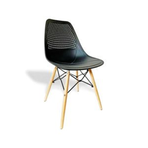 SILLA TENDEZA MOBILIA NEGRO