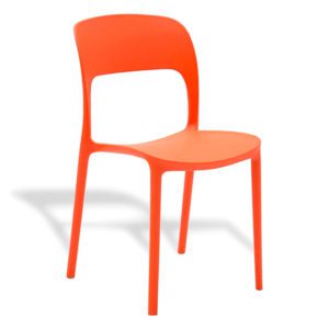 SILLA TENDEZA MOBILIA NARANJA