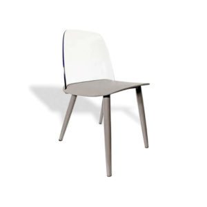 SILLA TENDENZA CON ASIENTO METALICO